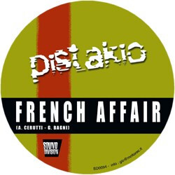 Pistakio French Affair USED VINYL 12INCH SINGLE SIDED