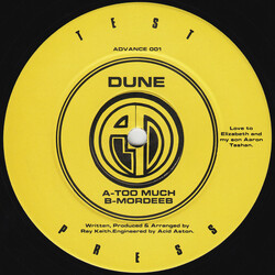 Dune (6) Too Much USED VINYL 12INCH 45 RPM