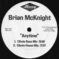 Brian McKnight Anytime USED VINYL 12INCH 33 S RPM PROMO