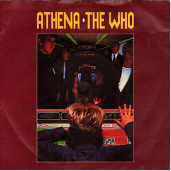 The Who Athena USED VINYL 7INCH SINGLE 45 RPM