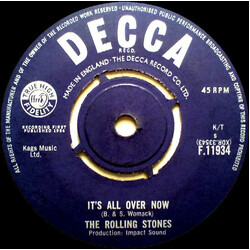 The Rolling Stones It's All Over Now USED VINYL 7INCH 45 RPM SINGLE