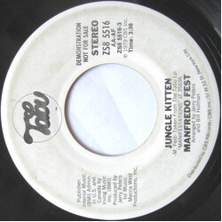 Manfredo Fest Jungle Kitten USED VINYL 7INCH 45 RPM PROMO STEREO MONO