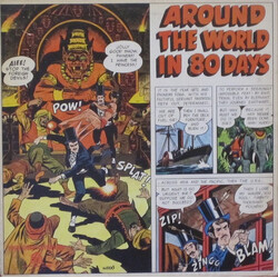 The Wonderland Imagination Theatre Around The World In 80 Days Vinyl LP USED