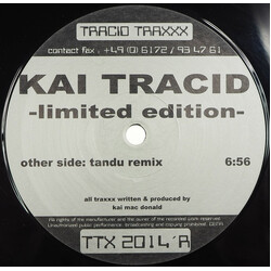 Kai Tracid Destiny's Path (Tandu Remix) USED VINYL 12INCH SINGLE SIDED LIMITED EDITION