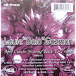 Louie "Balo" Guzman Afro Cuban Jivaros / Back To Tribal USED VINYL 12INCH 33 S RPM