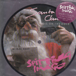 Spitting Image Santa Claus Is On The Dole USED VINYL 7INCH 45 RPM PICTURE DISC