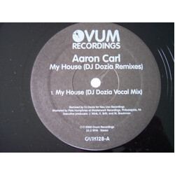 Aaron-Carl My House (DJ Dozia Remixes) USED VINYL 12INCH