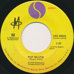 M (2) Pop Muzik Vinyl USED