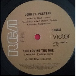John St. Peeters You You're The One USED VINYL 7INCH 45 RPM SINGLE
