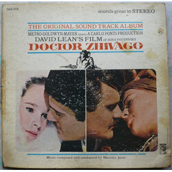 Maurice Jarre Doctor Zhivago. The Original Sound Track Album. Vinyl LP USED