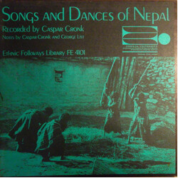 Caspar Cronk Songs And Dances Of Nepal Vinyl LP USED