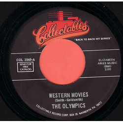 The Olympics / Jody Reynolds Western Movies / Endless Sleep Vinyl 7" USED