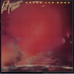 Pat Travers Band Crash And Burn Vinyl LP USED