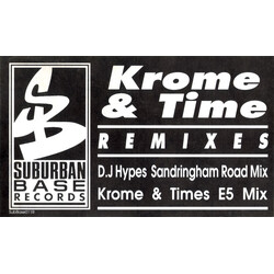 Krome & Time This Sound Is For The Underground (Remix) USED VINYL 12INCH 45 RPM