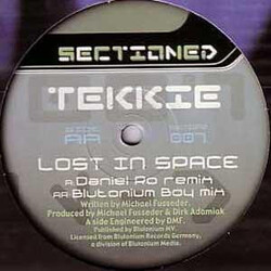 DJ Tekkie Lost In Space USED VINYL 12INCH