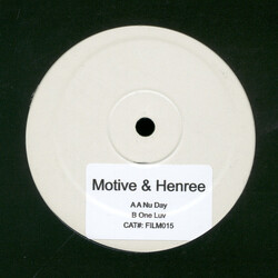 Motive (3) / Henree Soundtrax For Life Vol. 1 (Album Sampler 2) USED VINYL 12INCH PROMO 45 RPM WHITE LABEL