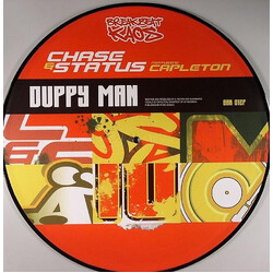 Chase & Status Duppy Man / Top Shotta USED VINYL 12INCH PICTURE DISC