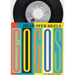 Go-Go's Head Over Heels USED VINYL 7INCH 45 RPM SINGLE STYRENE STEREO