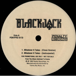 Blackjack (2) Whatever It Takes / F*ck Your Life VINYL 12" USED