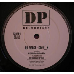 RR Fierce Ctrl_K USED VINYL 12INCH 33 S RPM