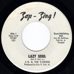 J. B. & The V-Kings Lazy Soul USED VINYL 7INCH 45 RPM