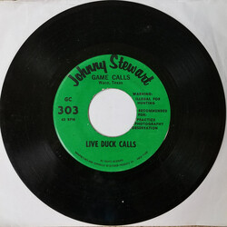 Johnny Stewart (4) Live Duck Calls USED VINYL 7INCH 45 RPM