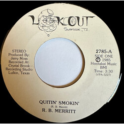 R.B. Merritt Quitin' Smokin' / Keep The Faith In Me USED VINYL 7INCH 45 RPM