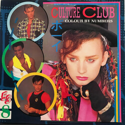 Culture Club Colour By Numbers Vinyl LP USED
