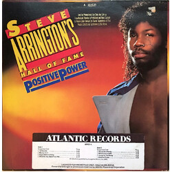 Steve Arrington's Hall Of Fame Positive Power Vinyl LP USED