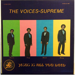 The Voices-Supreme Jesus Is All You Need Vinyl LP USED