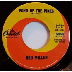 Ned Miller Echo Of The Pines USED VINYL 7INCH SINGLE