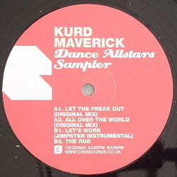 Kurd Maverick Dance Allstars Sampler Vinyl 12" USED