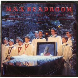 Max Headroom Merry Christmas Santa Claus (You're A Lovely Guy) USED VINYL 7INCH 45 RPM SINGLE STYRENE STEREO