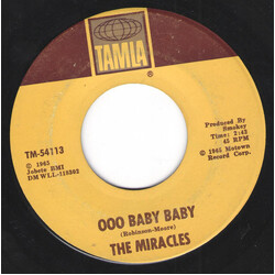 The Miracles Ooo Baby Baby USED VINYL 7INCH 45 RPM SINGLE REPRESS