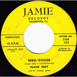 Duane Eddy Rebel-'Rouser USED VINYL 7INCH SINGLE 45 RPM
