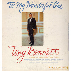 Tony Bennett To My Wonderful One Vinyl LP USED