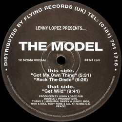 Lenny Lopez / The Model (2) Get Wild USED VINYL 12INCH 33 S RPM