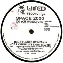 Space 2000 Do U Wanna Funk? USED VINYL 12INCH 33 S RPM