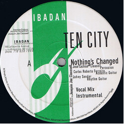 Ten City Nothing's Changed (Joe Claussell Remixes) USED VINYL 12INCH 33 S RPM