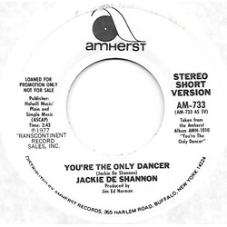 Jackie DeShannon You're The Only Dancer USED VINYL 7INCH 45 RPM PROMO STEREO MONO