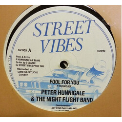 Peter Hunnigale / The Night Flight Band Fool For You / Let's Get It Together USED VINYL 12INCH 45 RPM