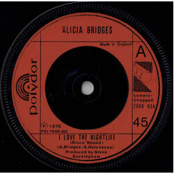 Alicia Bridges I Love The Nightlife (Disco 'Round) USED VINYL 7INCH SINGLE 45 RPM