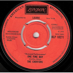 The Chiffons One Fine Day Vinyl 7" USED