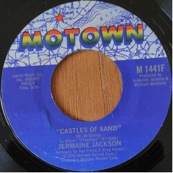 Jermaine Jackson Castles Of Sand USED VINYL 7INCH 45 RPM SINGLE