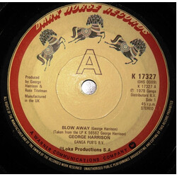 George Harrison Blow Away USED VINYL 7INCH SINGLE