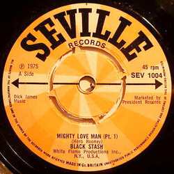 Black Stash Mighty Love Man USED VINYL 7INCH