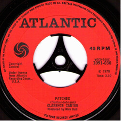 Clarence Carter Patches USED VINYL 7INCH 45 RPM SINGLE
