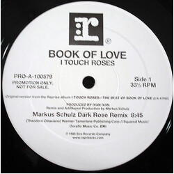 Book Of Love I Touch Roses (Markus Schulz Remixes) VINYL 12" USED