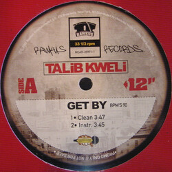 Talib Kweli Get By VINYL 12" USED