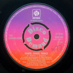 The Casualeers Dance, Dance, Dance USED VINYL 7INCH 45 RPM SINGLE REISSUE